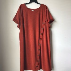 Cato Brand Dress - Burnt Orange. 26/28
